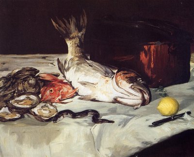 Still Life with Fish by Édouard Manet